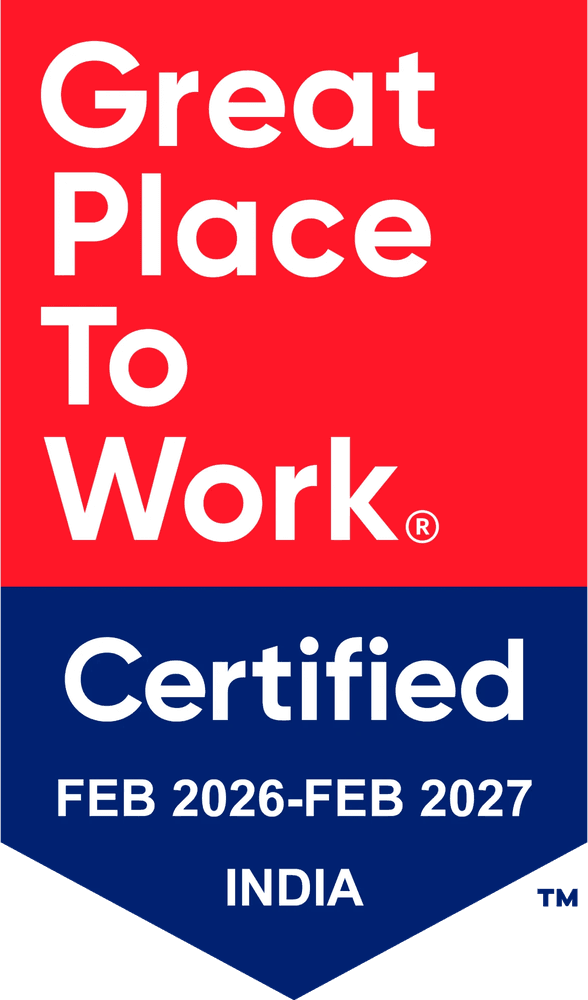 Great Place To Work Certified, India, February 2026 to February 2027
